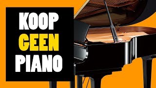 Beginnende pianospelers Koop GEEN piano of keyboard voordat je dit hebt gezien [upl. by Ymerrej]