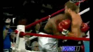 Tommy Morrison vs Art Tucker  Brutal Left Hooks [upl. by Ydnelg]