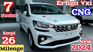 New Maruti Suzuki Ertiga 2024 Model Review  Ertiga New Model 2024 Update Price features [upl. by Nayrb568]