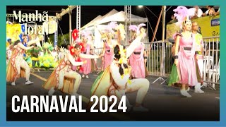 CARNAVAL 2024 Uberlândia terá desfile das escolas de samba e marchinhas  MANHÃ TOTAL [upl. by Simon324]