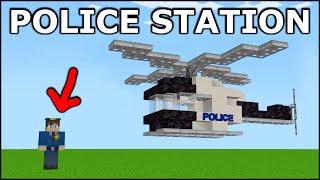 Minecraft 20 Police Build Hacks [upl. by Dusty]