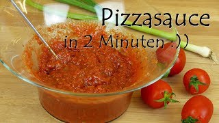 Passierte Tomaten selber machen  Tomatensoße für Pizza  Pizzasauce [upl. by Velda]