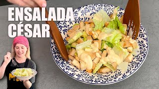 Ensalada César ¡La versión más fácil y popular [upl. by Sherwood966]