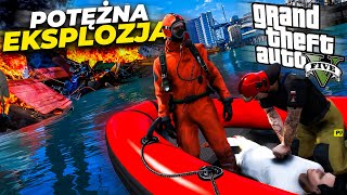 Polska Straż Pożarna  KATASTROFA W PORCIE⚓🔥 GTA V [upl. by Kellie]