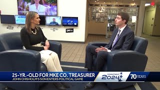 Son of Milwaukee County DA runs for county treasurer [upl. by Cassell103]