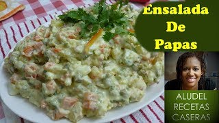 ENSALADA DE PAPAS  ALUDEL [upl. by Lettie212]