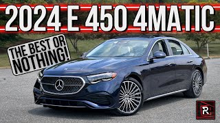 The 2024 MercedesBenz E450 4Matic Is A Near Perfect Modern Executive Luxury Sedan [upl. by Odnomra]