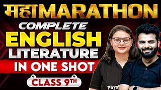 Complete CBSE Class 9th 𝐄𝐍𝐆𝐋𝐈𝐒𝐇 𝐋𝐈𝐓𝐄𝐑𝐀𝐓𝐔𝐑𝐄  Full Syllabus in One Shot  Maha Marathon [upl. by Ardnuek]