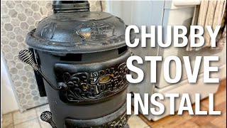 How to Install Chubby Anthracite Burning Stove  Chubby Stove Co [upl. by Carpenter]