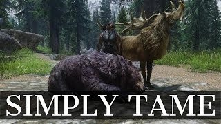 Skyrim Mods Simply Tame  Animal Taming Mod [upl. by Blumenthal]