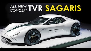 TVR Sagaris All New Concept Car AI Design [upl. by Roux]