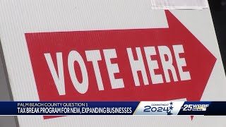 Program granting property tax exemptions for some businesses on primary day ballot [upl. by Adall590]