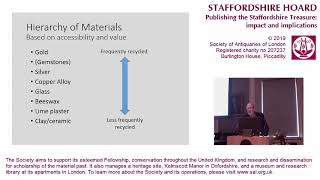 3 Staffordshire Hoard Colloquium Ian Freestone FSA [upl. by Langer]