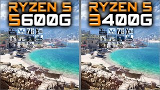 Ryzen 5 5600G vs Ryzen 5 3400G Benchmarks – 15 Tests 🔥 [upl. by Tersina]