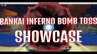 Bankai Inferno Bomb Toss Showcase Shindo Life [upl. by Ramad]