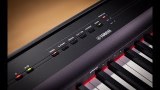 Yamaha P125 Digital Piano  Full Demo with Gabriel Aldort [upl. by Electra]