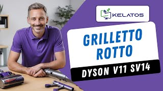 ✅ Come riparare un Dyson V11 SV14 con il grilletto rotto ✅Innescare il cambiamento [upl. by Eltrym]