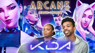 ARCANE FANS react to KDA  More Pop stars Ill show you and Villain League of Legends Music [upl. by Mmada550]