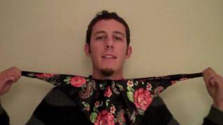 Easy way how to tie an ascot neckerchief [upl. by Orvan514]