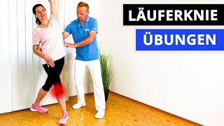 Läuferknie Übungen SO behandelst du Schmerzen zuhause [upl. by Leveridge]