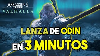 CONSIGUE la LANZA DE ODIN en 3 MINUTOS  AC VALHALLA  Odins Spear  Gungnir [upl. by Sieber330]