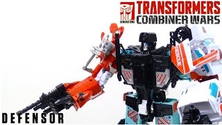 Transformers Combiner Wars Defensor [upl. by Leola]