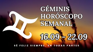 🙏 𝐍𝐨 𝐂𝐚𝐢𝐠𝐚𝐬 𝐄𝐧 𝐋𝐚 𝐓𝐞𝐧𝐭𝐚𝐜𝐢ó𝐧 ☝ GÉMINIS ♊ Horóscopo Semanal Del 16 Al 22 De Septiembre 2024 Géminis [upl. by Laundes5]