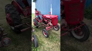 McCormick Farmall Super A Antique Tractor  Item ID 45 [upl. by Cummings]