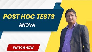 What is Post Hoc Tests in ANOVA in Statistic Hoc Tests in ANOVA [upl. by Junina]