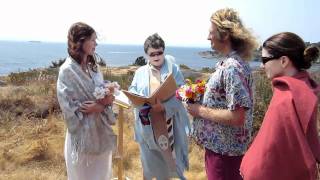 Gorgeous Handfasting Ceremony Part 1 of 3 [upl. by Rebmyk]