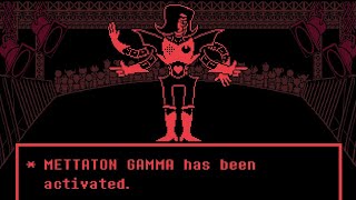 Underfell  Mettaton Gamma Fight [upl. by Asyl213]