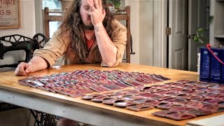 I Made 200 Shell Cordovan Wallets in a WeekAlone [upl. by Agan]