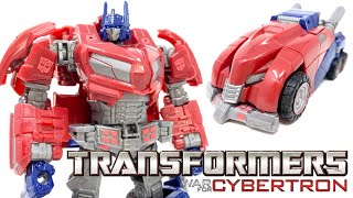 Transformers Cybertronian OPTIMUS PRIME War For Cybertron Review [upl. by Rese298]