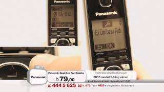 Panasonic 6711 Kesintisiz Dect Telefon [upl. by Goddard537]