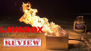 LavaBox Portable Campfire Review [upl. by Erlene]