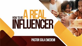 How To Be A Real Influencer  Salty Christian   Pastor Sola Ewedemi [upl. by Oznofla]