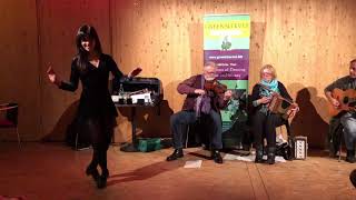 Greensleeves IrishBritish Folk Music with Emma OSullivan Irish Sean Nós Dance [upl. by Salchunas30]