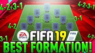 FIFA 19  BEST FORMATION IN THE GAME  4231 NARROW   BEST CUSTOM TACTICS FOR FUT CHAMPIONS [upl. by Gentille]