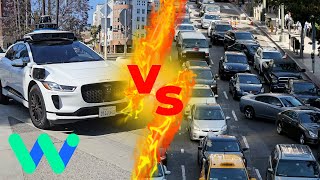 Driverless Waymo vs LA Rush Hour  Waymo Ride Along 2 [upl. by Chappelka]