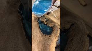 Rate this pour craft epoxy carpentrynaturalwood woodprojectsdiyprojects short [upl. by Sarson760]