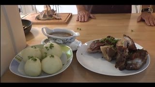 Anleitung So werden Baumwollene Knödel gemacht  Rezept aus Franken [upl. by Ardeen122]