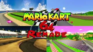 Mario Kart 64 Remade v30 Soundtrack  Raceways [upl. by Rodman]