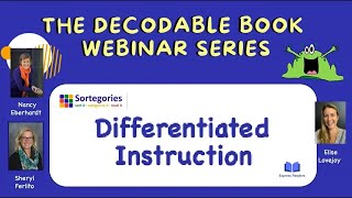 Decodable Books Differentiated Instruction  The Decodable Book Webinar Series [upl. by Annis]