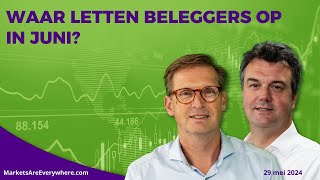 Waar letten beleggers op in juni AEX [upl. by Nilde]