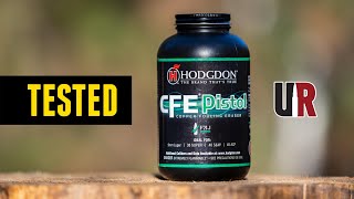 TESTED Hodgdons CFE Pistol Smokeless Powder [upl. by Dnomso237]