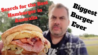 Backroad Burger Review  Workmans Burger  My Search for the Best Hamburger in Australia [upl. by Salim]