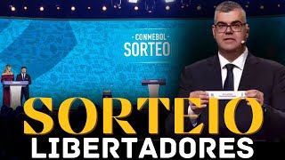 LIBERTADORES 2024  Definição da FASE DE GRUPOS  Os potes e as chaves do SORTEIO [upl. by Lukash279]