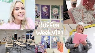 Landenproject 🏯 knutselen met groep 8 amp action shoplog 📚❤️ JUFFEN WEEKVLOG👩🏼‍🏫 Janette [upl. by Okiek121]