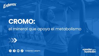 Cromo El mineral que apoya el metabolismo LATAM [upl. by Annaeed]