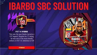 FUT 14 HYBRID SBC SOLUTION  MADFUT 22 IBARBO SBC SOLUTION [upl. by Arahs]